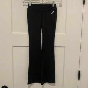 BCG Girls Flare Black Stretchy Pants - Size XS - 6/6X